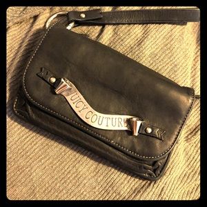 leather Juicy Couture wallet! Excellent! Cond!